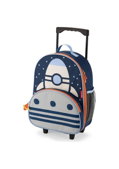 Skip Hop Spark Style Tekerlekli Çanta Roket Çok Renkli