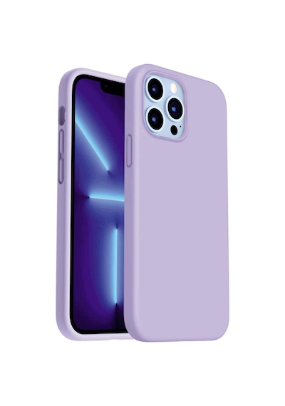 iPhone Uyumlu 11 Pro Max Kılıf Kamera Korumalı Silikon Rubber Arka Kapak Lila