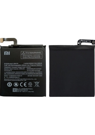 Xiaomi Uyumlu Mi 6. Mi6 Batarya Pil Bm39 3350 Mah.