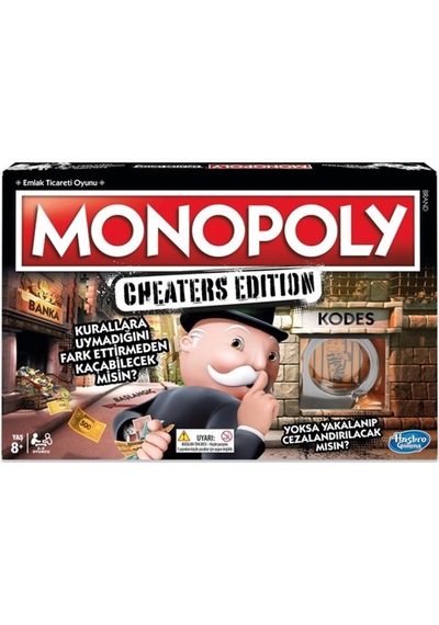 Monopoly Cheater S Edıtıon Kutu Oyunu E1871
