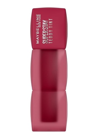 Maybelline New York Super Stay Teddy Tint Ruj 50 Wild At Heart Dudak Kalemi, Teddy Yumuşak Mat Bir Yüzey İle 12 Saate Kadar Dayanır 00
