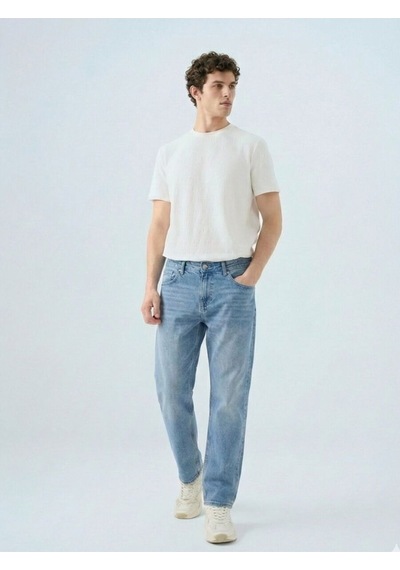 Straight Straight Fit Erkek Pantolon Denim