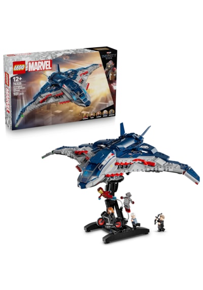 LEGO® ǀ Marvel Avengers: Ultron Çağı Quinjet, 76325 - 12 Yaş ve Üzeri için Yaratıcı Oyuncak Yapım Seti (1131 Parça)