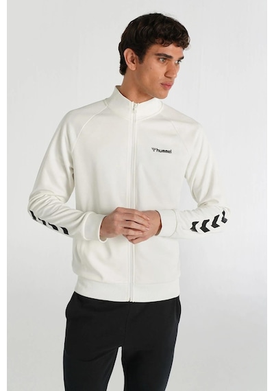 Hummel Falconzo Zip Jacket 921133-9003 Beyaz Fermuarlı Ceket Beyaz