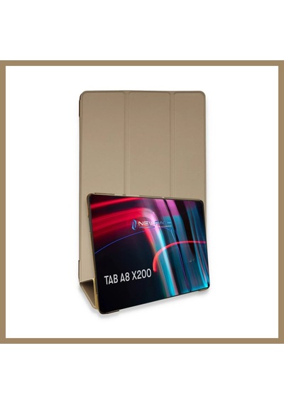 Bezos Samsung Uyumlu Galaxy X200 Tab A8 10.5 Kılıf Tablet Smart Kılıf - Gold 22