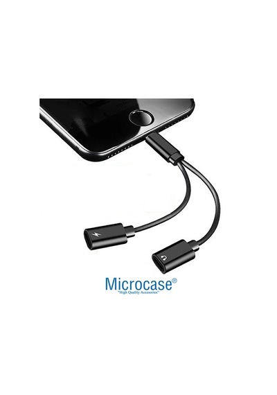 iOS Apple Uyumlu iPhone Lightning Splitter Şarj Ve Kulaklık Çevirici Ikd104