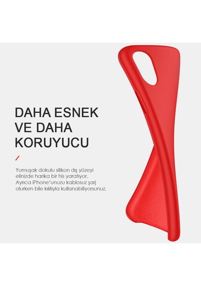 Apple Uyumlu iPhone Se 2020 Kilif Içi Kadife Silikon Lansman Tam Koruma 448324899