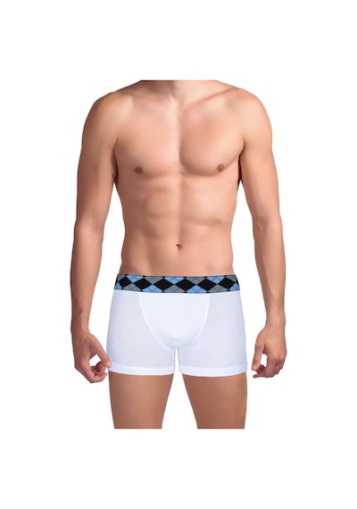 The Don Innovative Süprem Erkek Trunk Boxer Beyaz 001