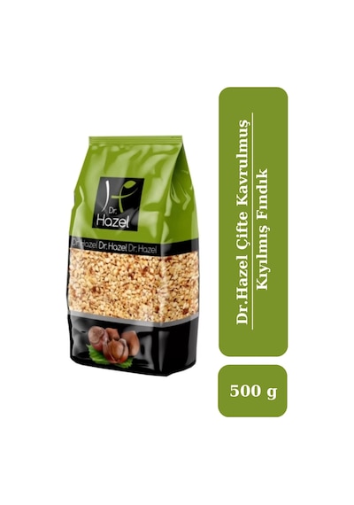 Drhazel Çifte Kavrulmuş Kıyılmış Fındık 500 Gr 500 G