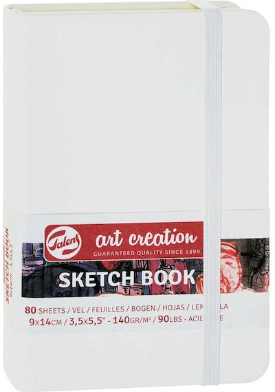 Art Creation Eskiz Defteri 140 G 9x14 CM 80 Yaprak Beyaz Kapak