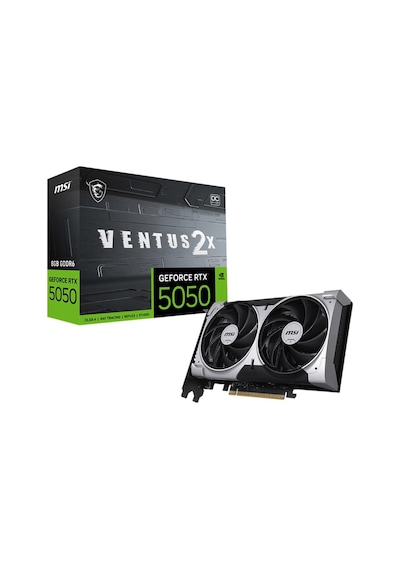 Msı Geforce Rtx5050 8g Ventus 2x Oc 8gb Gddr6 128bıt 1xhdmı 3xdp Ekran Kartı