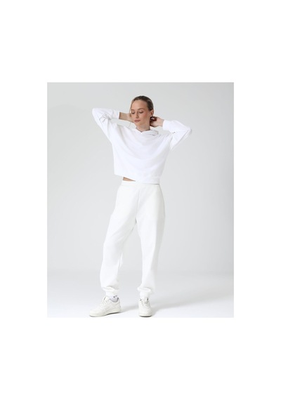 Ayessa Kadın Sweatshirt 1629144 Beyaz