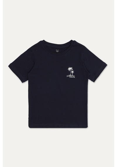 Jack & Jones Junior Jack&jones Junıor Erkek Çocuk Tişört 12297975 Lacivert