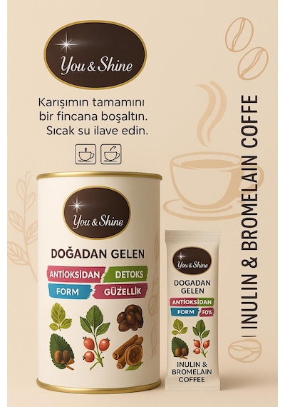 Youshine Takviye Edici Tok Tutmaya Destek Hindiba Kahvesi 100 G