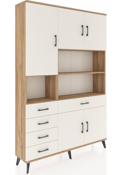 Arges Dolap 9 Raflı 5 Çekmeceli 5 Kapaklı 132x30x195 Çam-ayta... Çam Arges Dolap 9 Raflı 5 Çekmeceli 5 Kapaklı 132x30x195 Çam-ayta... Çam
