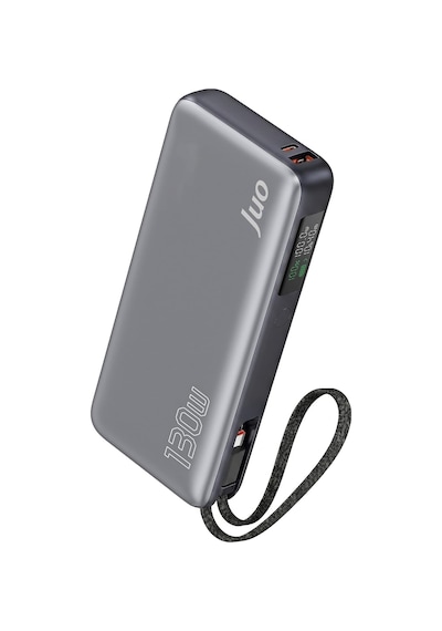 20000mah 130w Led Ekranlı Usb-a + Type-c Kablolu Powerbank Taşınabilir Hızlı Şarj Cihazı Diğer