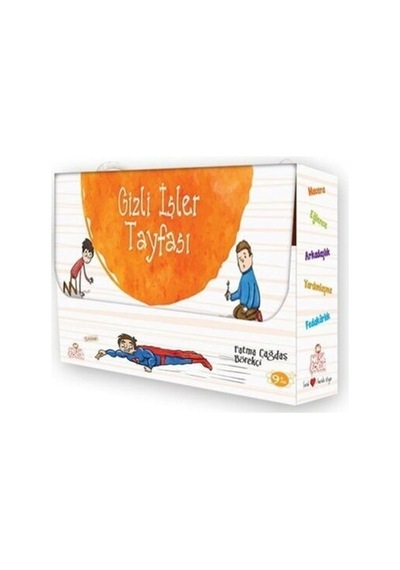 Gizli İşler Tayfası Seti-5 Kitap Takım - Fatma Çağdaş Börekçi - Nesil Çocuk Yayınları