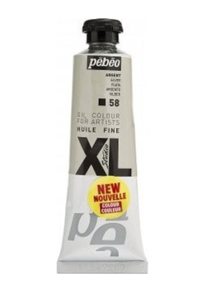 Pebeo 37 Ml Huıle Fıne Xl Yağlı Boya Silver Yeni / 58