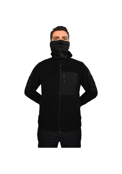 Mysia Outdoor Siyah Taktik Polar Mont 7 Cep Siyah