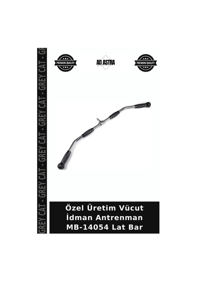 Özel Üretim Vücut İdman Antrenman Mb-14054 Lat Bar