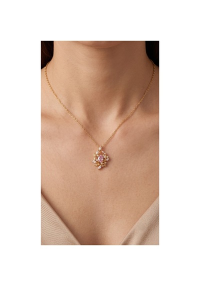 Blossom Pink Pendan Çok Renkli