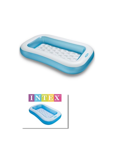 INTEX YUMUŞAK TABANLI KARE HAVUZ Çok Renkli