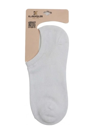 Kardeşler Çorap Görünmez Sneakers Çorap Beyaz 8'li Paket Beyaz - 696510218 Beyaz
