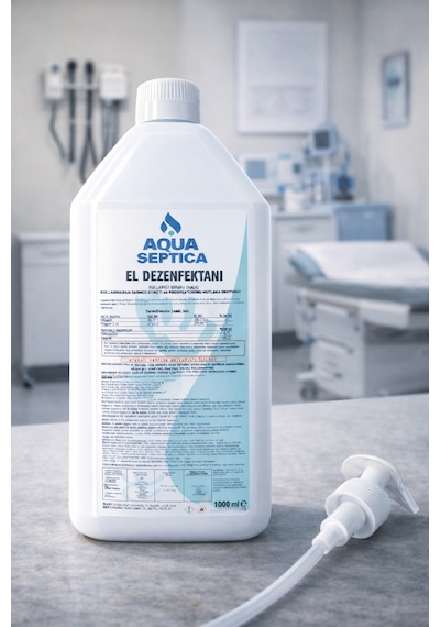 Aqua Septica El Dezenfektanı Pompalı 1 L