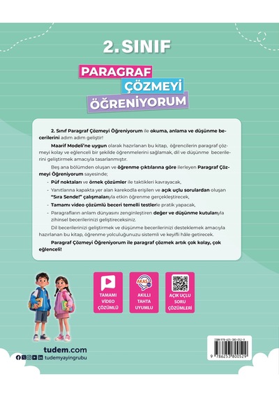 2.sınıf Paragraf Çözmeyi Öğreniyorum