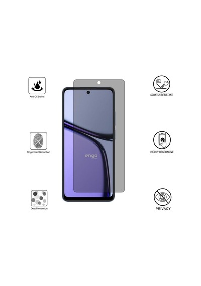 Realme C65 İle Uyumlu Hayalet Ekran Koruyucu Şeffaf