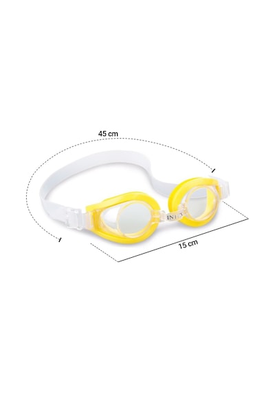 Intex Yüzücü Gözlüğü 3 Renk Ig55602 Sarı