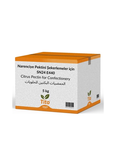 Tito Sn24 E440 Şekerlemeler için Narenciye Pektini 5 KG