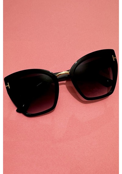 Di Caprio Dc2167black Siyah Gold Cat Eye Kadın Güneş Gözlüğü