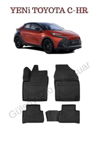 Yeni Toyota C-hr Havuzlu Paspas