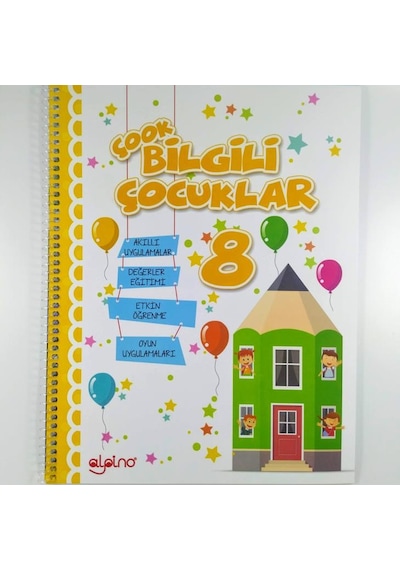 Alpino Çocuk Çook Bilgili Çocuklar Okul Öncesi Eğitim Seti