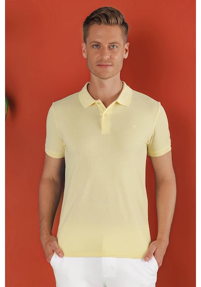 Efor Ts 845 Sarı Spor T-shirt Sarı