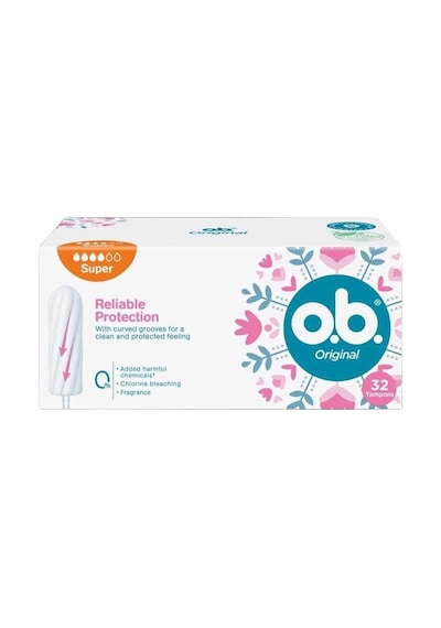 O.B. Original Super Tampon 32 adet
