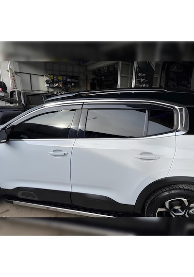 Citroen C5 Aircross Kromlu Cam Rüzgarlığı 2019 - 2024 Model