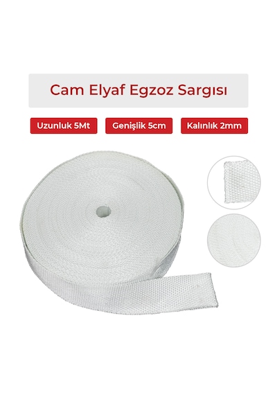 Egsoz Sargısı 50x2mm - 5-metre Cam Elyaf