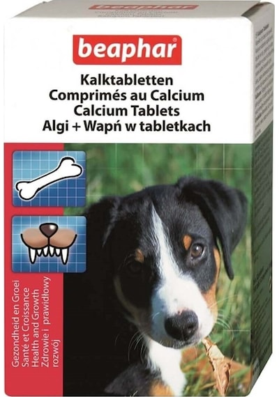 Beaphar Köpekler için Kalsiyum Tablet 180 Adet Beaphar Köpekler için Kalsiyum Tablet 180 Adet