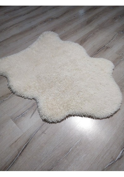Doğuş Tavşan Tüyü Krem Post Halı 70 x 140 Cm