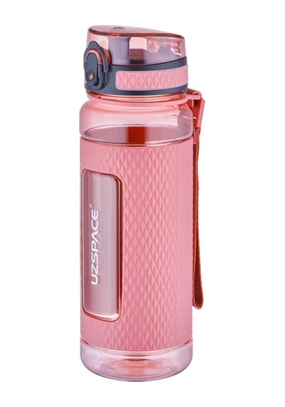 Fiftyfifty 800ml -büyük Boy- Tritan Su Matarası Silikon Korumalı Kaydırmaz Gövde Kahverengi