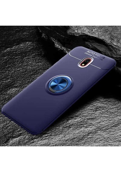 Xiaomi Redmi 8a Kılıf Zore Ravel Silikon Kapak Mavi