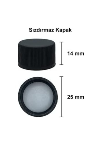 Maraska Şeffaf 100 Ml Sızdırmaz Kapaklı Boş Cam Şişe 6 Adet