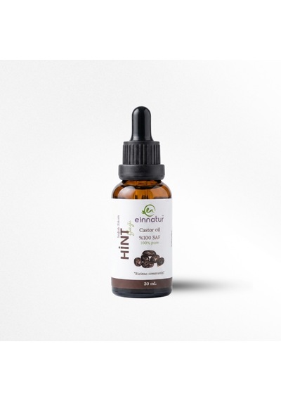 Hint Yağı, 30 Ml, %100 Saf Castor Oil, Ricinus Communis