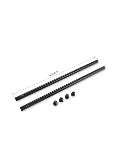 Smallrig 1054 2 Adet 15mm Siyah Alüminyum Alaşımlı Çubuk M12-40cm
