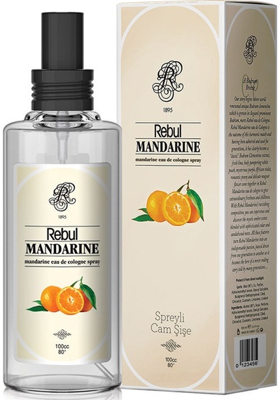 Rebul Kolonya 100 ML  Sprey Mandarıne x 3 Adet