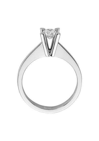 Sirius F Renk 0,45 Karat Pırlanta Tektaş Yüzük 0824R0183