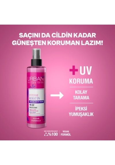 200 Ml Vegan Sıvı Saç Bakım Kremi, Aşırı Yıpranmış Saçlar İçin Özel