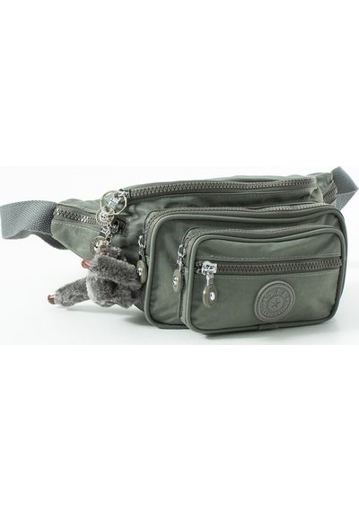 571 Collections Unisex Çok Cepli, Su Geçirmez, Çapraz Askılı Bel Çantası Freebag Gri Model: 571-7j